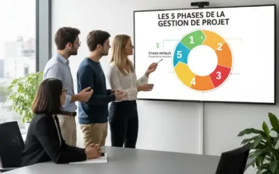 Réussir son projet, les 5 phases essentielles de la gestion de projet