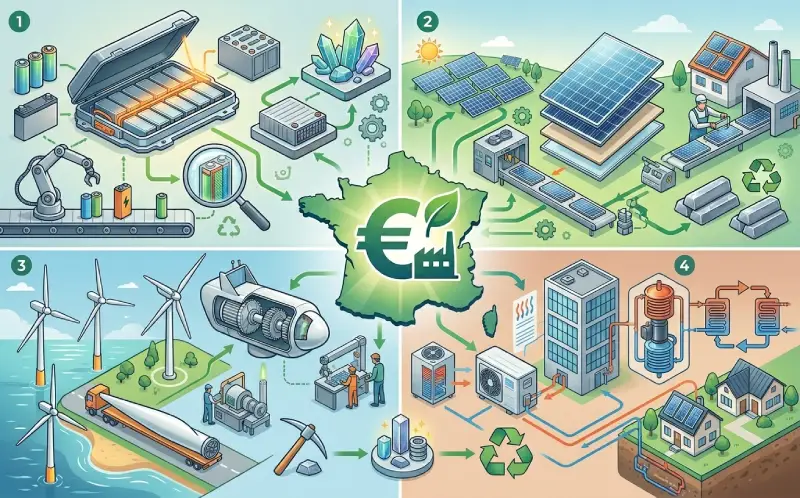 Les 4 filières du crédit d'impôt vert C3IV