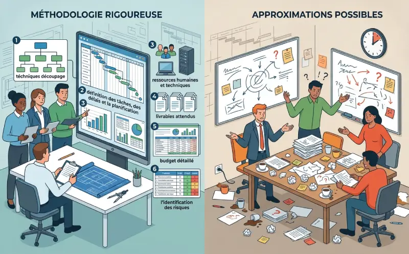 Illustration de l'importance des études détaillées en gestion de projet Illustration de l'importance des études détaillées en gestion de projet